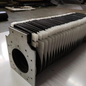 Fire Retardant Bellows for heated environment